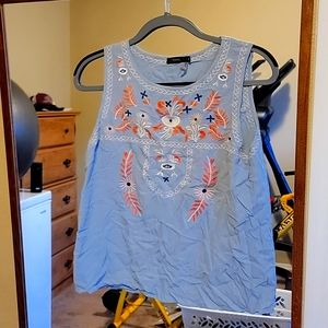 THMI Cute Embroidered Tank